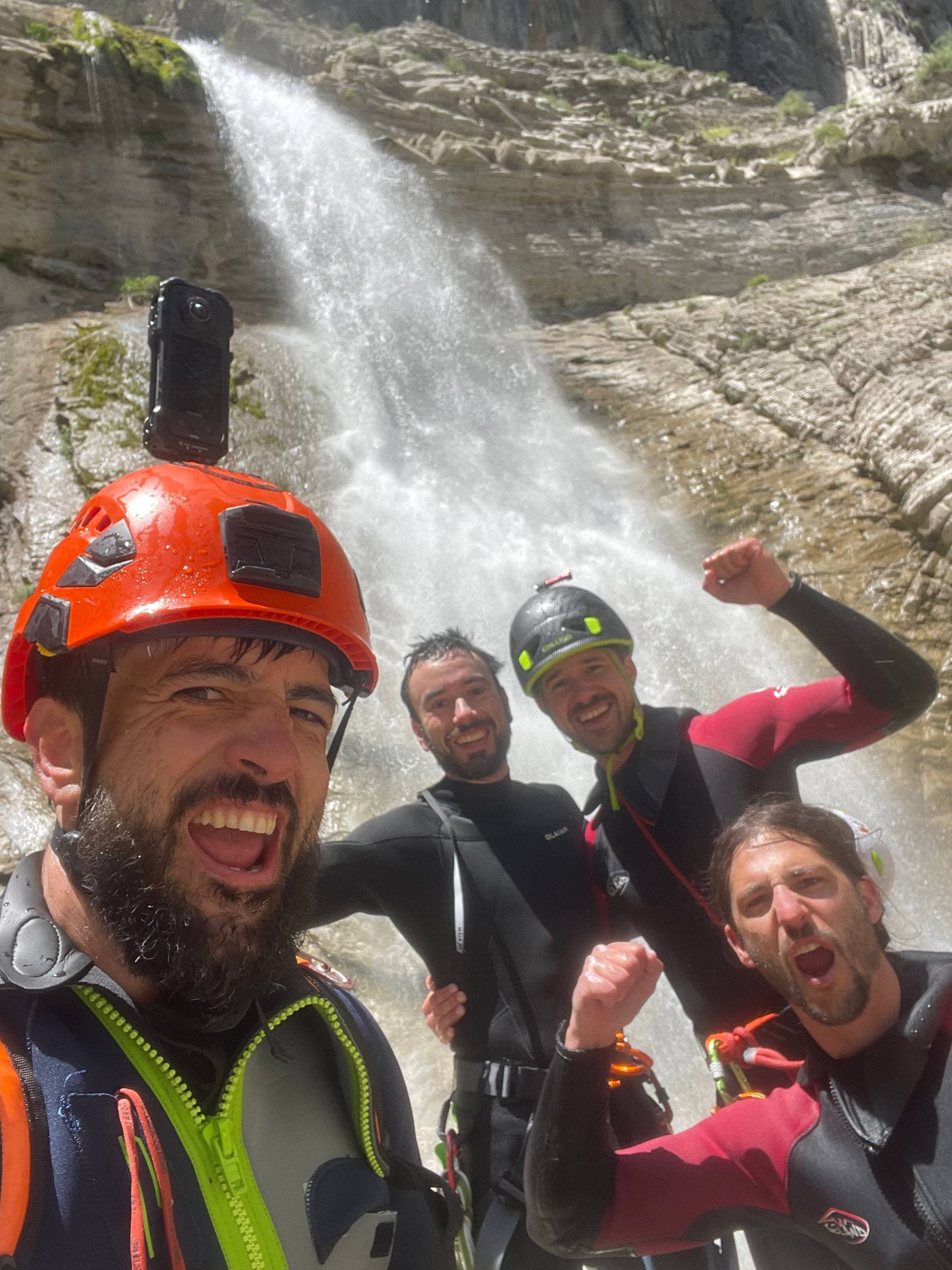 The Cordada de los Cabrones, soaked